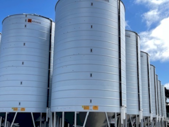 New Ahrens 126 tonne Grain Silo