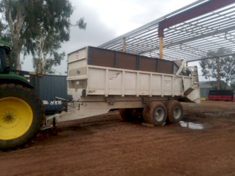 Kuhn Material Spreader 30 cubic metres