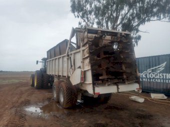 Kuhn Material Spreader 30 cubic metres