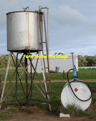 2 x Fuel Tanks on Stands