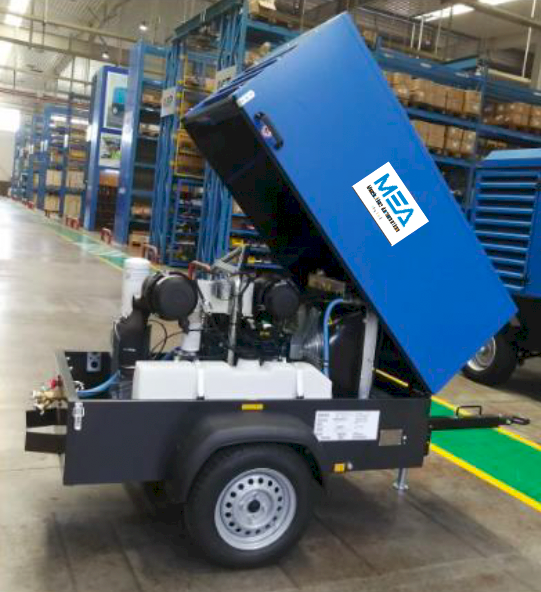 New Atlas  M50-180 CFM Portable Diesel Powered Compressor