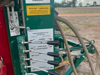 Munro AutoDriver 900 Post Driver