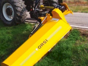 2017 model ORSI Prestige LH Front Mounted Mulcher.