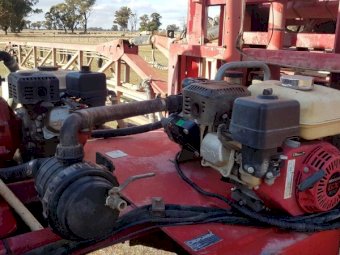 2011 Isuzu NPS 300 Truck Mounted Boom Spray