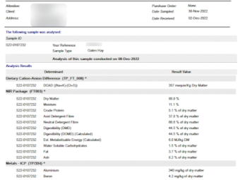 Oaten Hay 650-700kg 8x4x3 Bales (New Season 22/23)