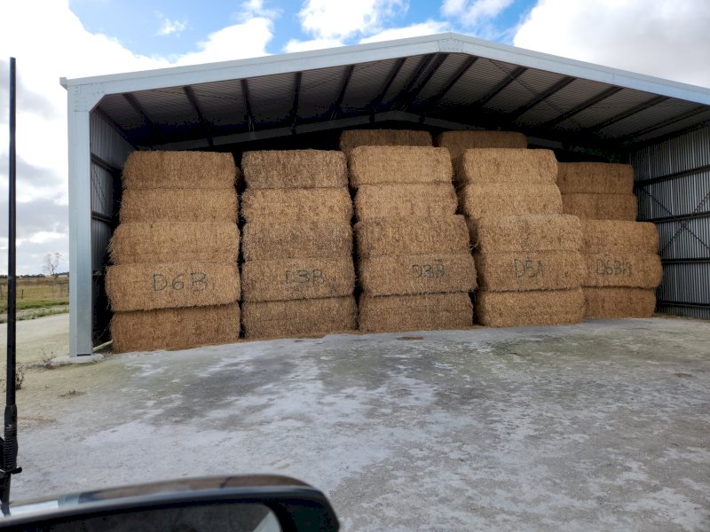 75mt Lucerne Hay 550600kg 8x4x3 Bales (New Season 22/23) Farm Tender