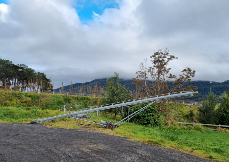 Two 45ft x 8" Grain Augers. Take one or both plus spares.