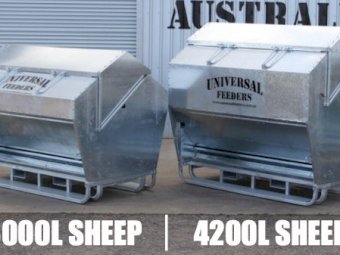 Universal Sheep Feeders | Large 4200L |  Save up to $83 per Feeder with Prime Ag Centre