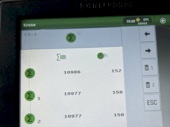 2021 Krone 1290 HDPll Large Square Baler