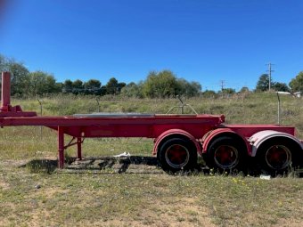 1992 White Skel Trailer