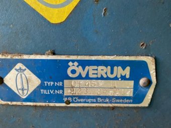 Overum 4 Furrow Mouldboard Plough