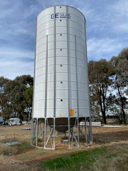 **Ready to go** GE Silo 110 tonne Gas Sealed Grain Silo