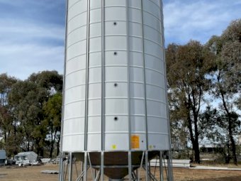 **Ready to go** GE Silo 110 tonne Gas Sealed Grain Silo