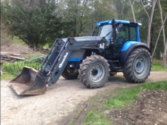 2006  M120 Valtra Tractor with FEL