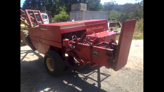 New Holland 417 Baler and Steffen Accumulator with Grab Available if required