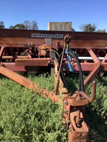 International A62 Combine, Johns under carriage