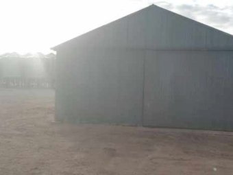 15.5M X 8M X 3M Shed