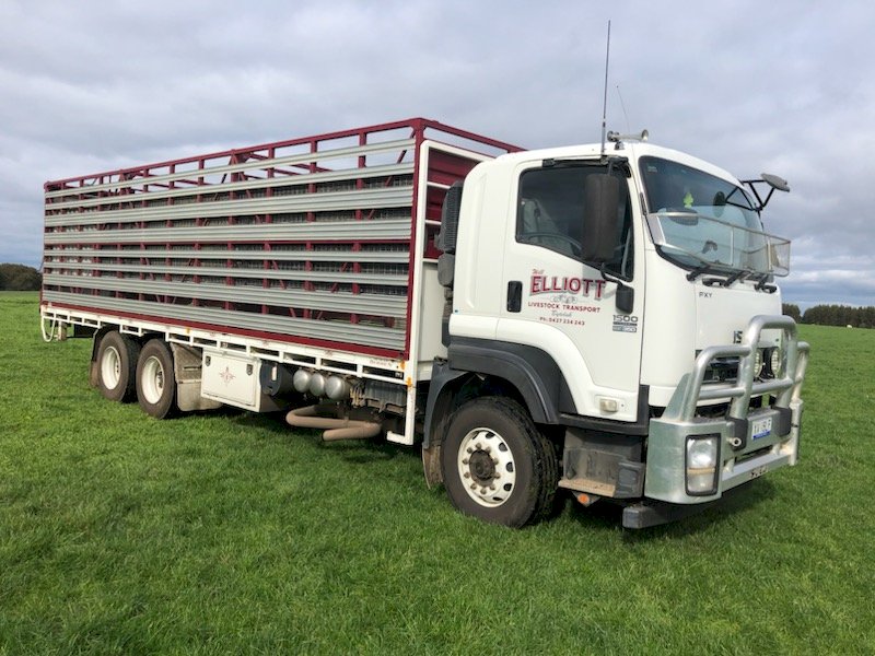 2014 Isuzu FXY 1500 Truck With Removable Stock Crate