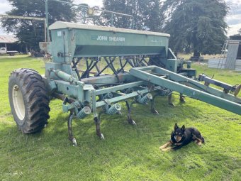 John Shearer 4-90 Direct Drill Combine