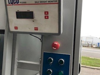 Wool press,   . Lyco Maxi Tech. Suit industrial or large wool shed.