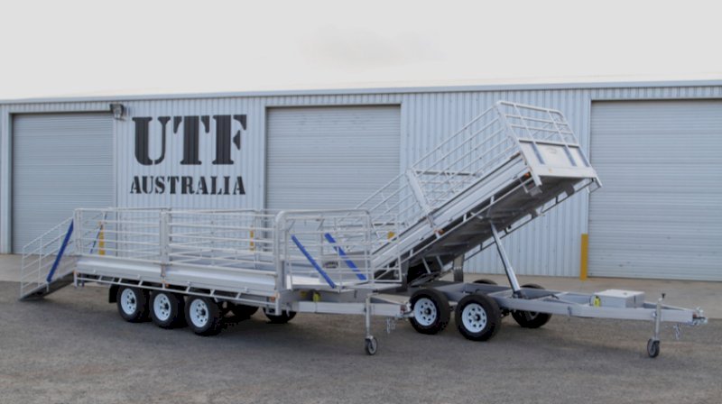 Universal Trailer *FREE Toolbox worth $200 when you order with PAC* - Base Cost 2050mm Wide Galvanized Steel and Painted/ 2500mm Flat-top 2 Tonne