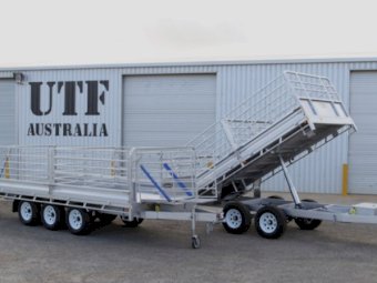 Universal Trailer *FREE Toolbox worth $200 when you order with PAC* - Base Cost 2050mm Wide Galvanized Steel and Painted/ 2500mm Flat-top 2 Tonne