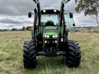 Under Auction - (A225) 2019 Deutz Fahr M600 Tractor with FEL 