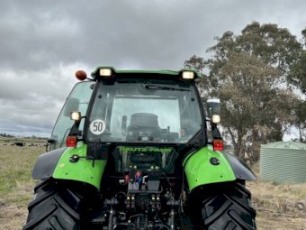 Under Auction - (A225) 2019 Deutz Fahr M600 Tractor with FEL 