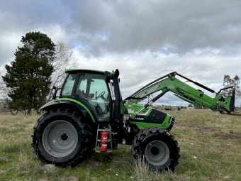 Under Auction - (A225) 2019 Deutz Fahr M600 Tractor with FEL 