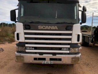 Under Auction - (A225) 2000 Scania 420 Tipper Truck 