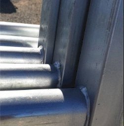 20 x New Cattle Panels 80mm x 40mm Rails