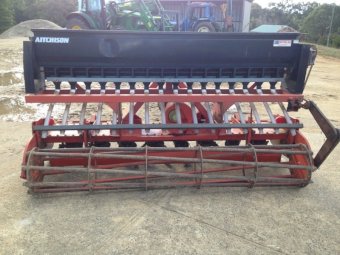 Kuhn HRB 2.5m power harrow with Seed Box
