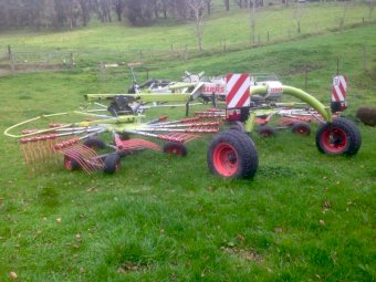 2017.  Claas 2700 twin rotar rake