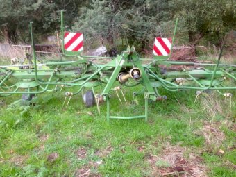 2013  Krone Tedder 7.8 m Rake