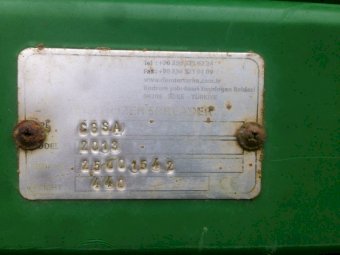 2013 Donder Fertiliser spreader