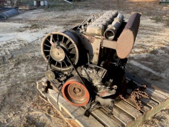 Deutz motor, off Irrigation pump.