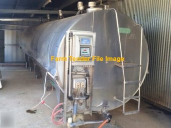 WANTED Milk Vat 12000 lt to 15000 lt