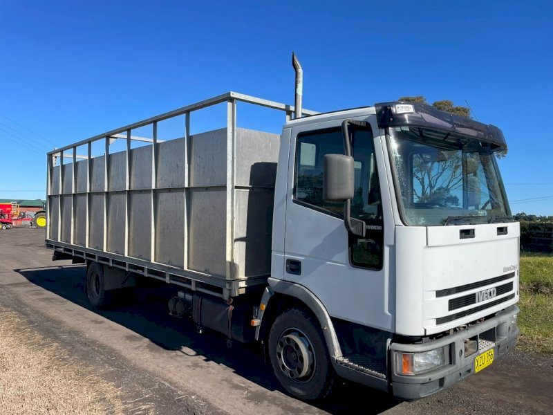 Under Auction - (A228) 2002 IVECO Euro Cargo CATTLE TRUCK 