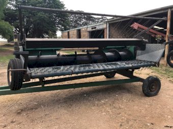 12ft Smale Pickup Front with Trailer