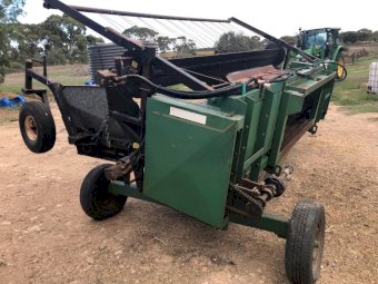 12ft Smale Pickup Front with Trailer