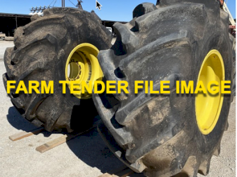 John Deere Rims And  Rice Tyres