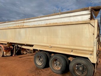 Borcat Aluminium 30ft x 6ft Semi Tipper Trailer