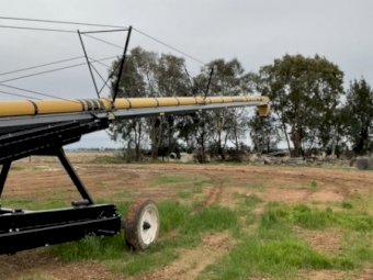 2021 Convey-all Conveyer and Drive Over Hopper