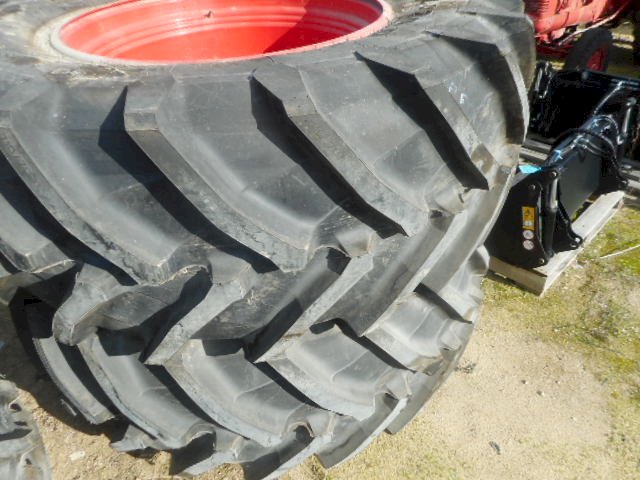Under Auction - (A226) 2 X Trelleborg TM 900 710/70R42 Tyres and Rims 