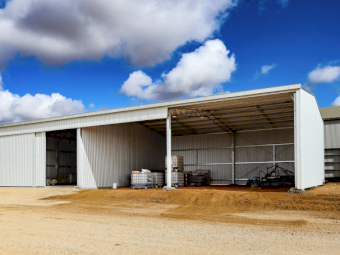 Action Steel Chemical Storage Shed