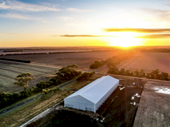Action Steel Concrete Panel Grain Sheds & Fertiliser Sheds