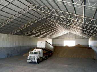 Action Steel Concrete Panel Grain Sheds & Fertiliser Sheds