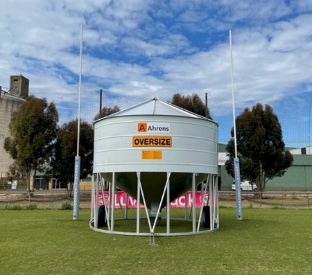 Under Auction - Nhill and District Sporting Club - New Ahrens 31 tonne Field Bin Auction 