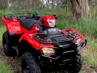 Under Auction - (A227) 2021 Honda TRX520FA6 ATV (NO GST Applicable) 