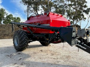 Horwood Bagshaw 9000L Triple Bin Air Cart